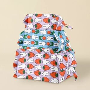 NWT BAGGU 3D Zip Pouch Set Miffy UO Exclusive